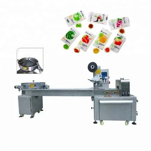 Petite machine à emballer douce/dur automatique à grande vitesse de bonbons Machine de conditionnement horizontale automatique pour des bonbons